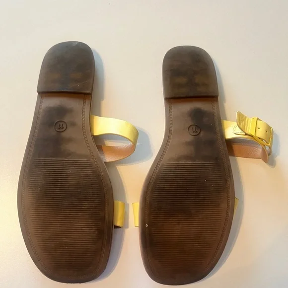 Yellow Women's Sandals - Picture 3 of 3